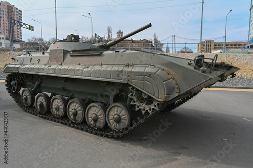 Military equipment on the streets of Volgograd. © Evgeniy