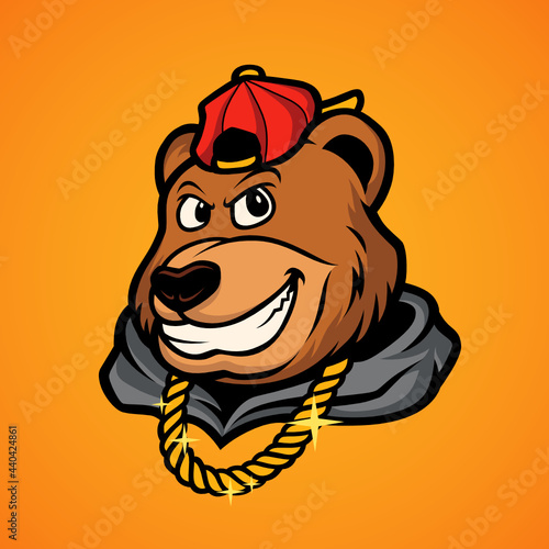 Bear head rapper