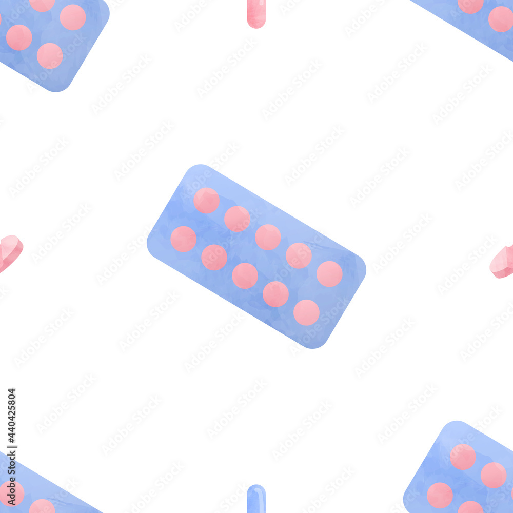 Watercolor seamless pattern tablet health medical cliparts, healthcare clipart, medical illustration, doctor cliparts, quarantine clipart Watercolor seamless pattern tablet health medical cliparts, healthcare clipart, medical illustration, doctor cliparts, quarantine clipart