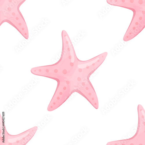 Watercolor seamless pattern seashell clipart, watercolor clipart, summer clipart, sealife scrapbook,