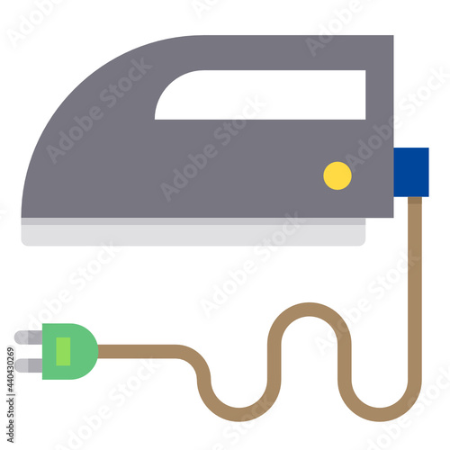 iron flat icon