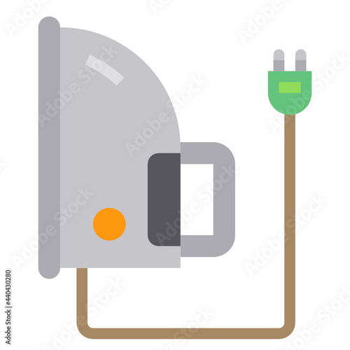 iron flat icon