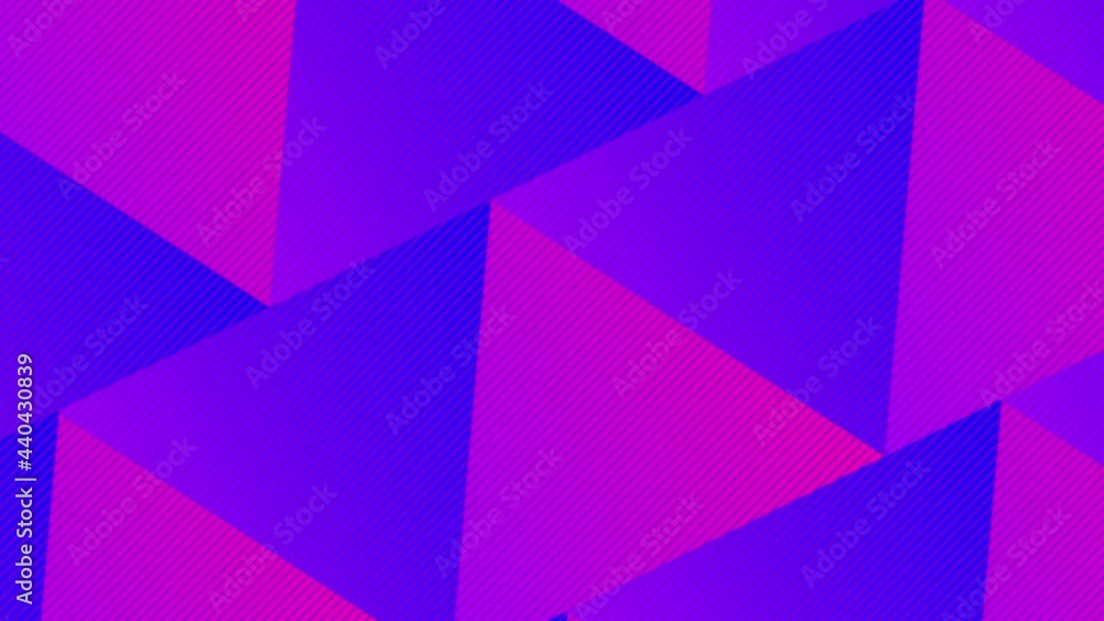 Beautiful red blue gradient triangle shape abstract background Beautiful red blue gradient triangle shape abstract background