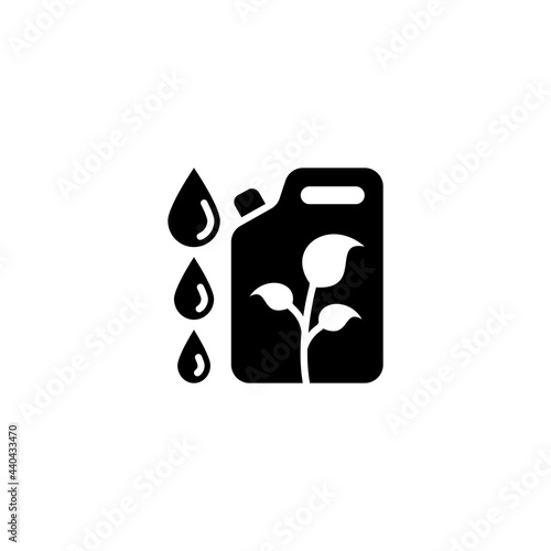 Eco Fuel icon in vector. Logotype