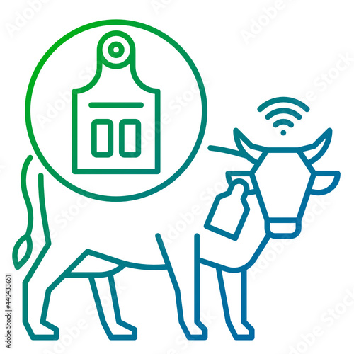 livestock Internet of things icon