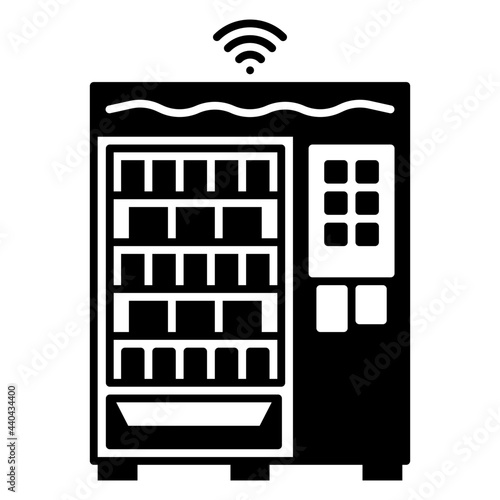 vending machine Internet of things icon