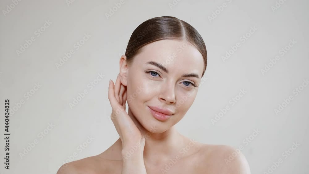 Beauty woman face healthy skin natural make up healthy beautiful female Beauty woman face healthy skin natural make up healthy beautiful female