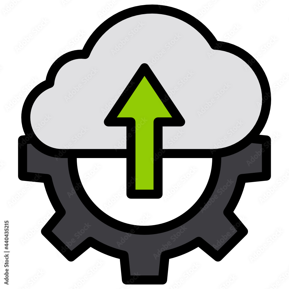 Delivery box color line style icon Delivery box color line style icon