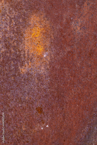Rusty sheet of metal. Rust texture. Industrial background. Metallic texture.