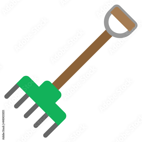 pitchfork flat icon