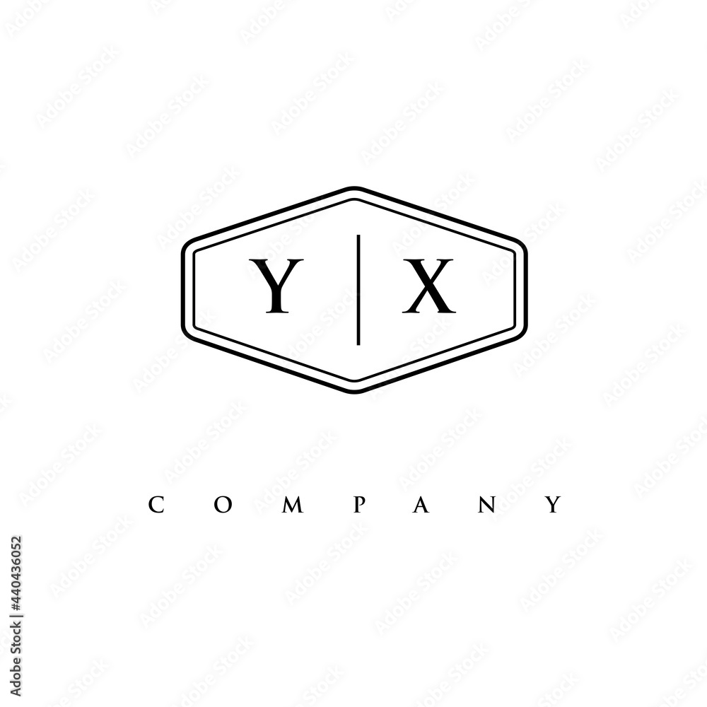 initial YX logo design vector initial YX logo design vector