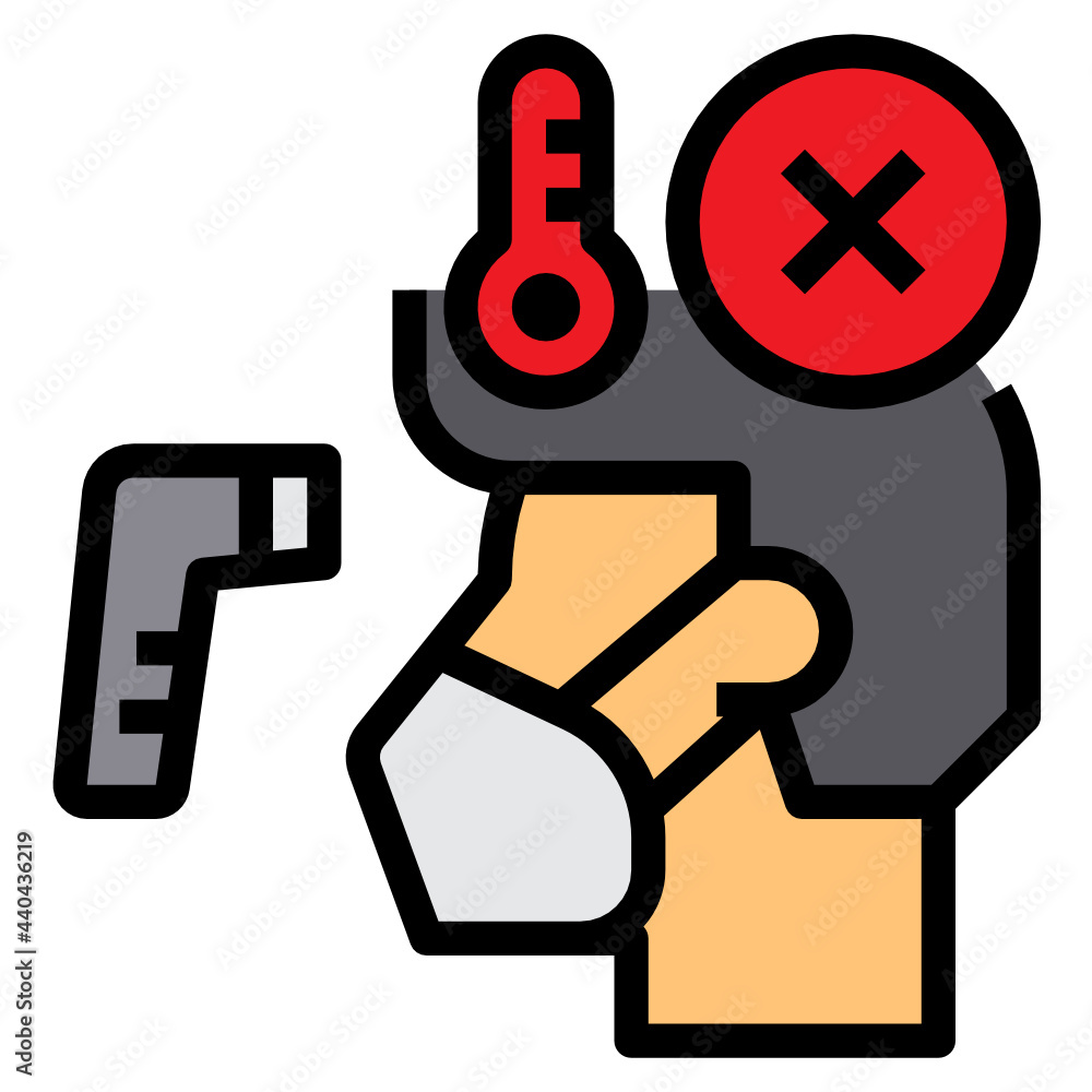 Infected filled outline icon Infected filled outline icon