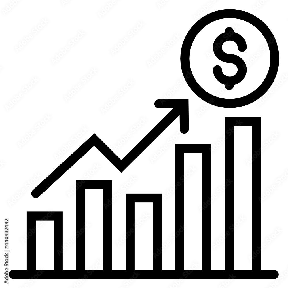 profit line icon profit line icon