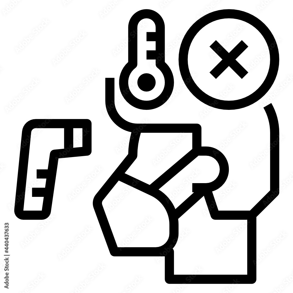 Infected outline icon Infected outline icon