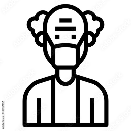 Medical Mask outline icon