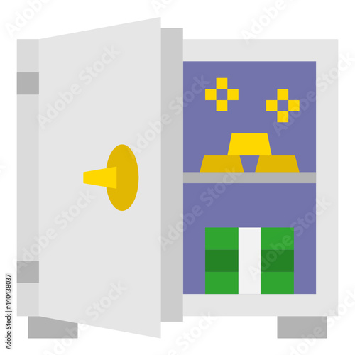 safebox flat icon