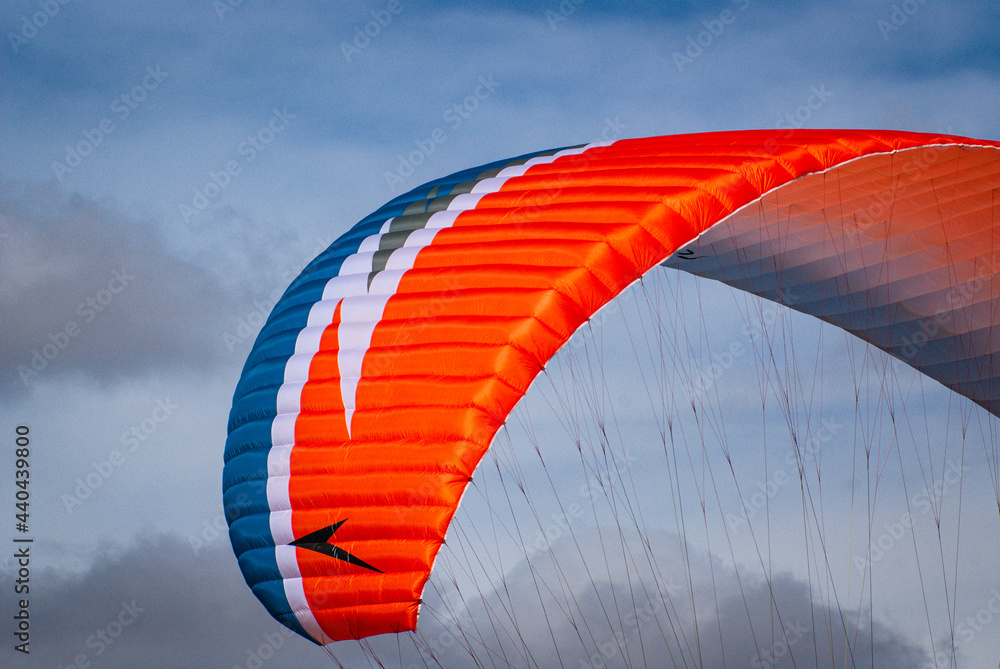 Obraz premium Paragliders in the state of Minas Gerais, Brazil