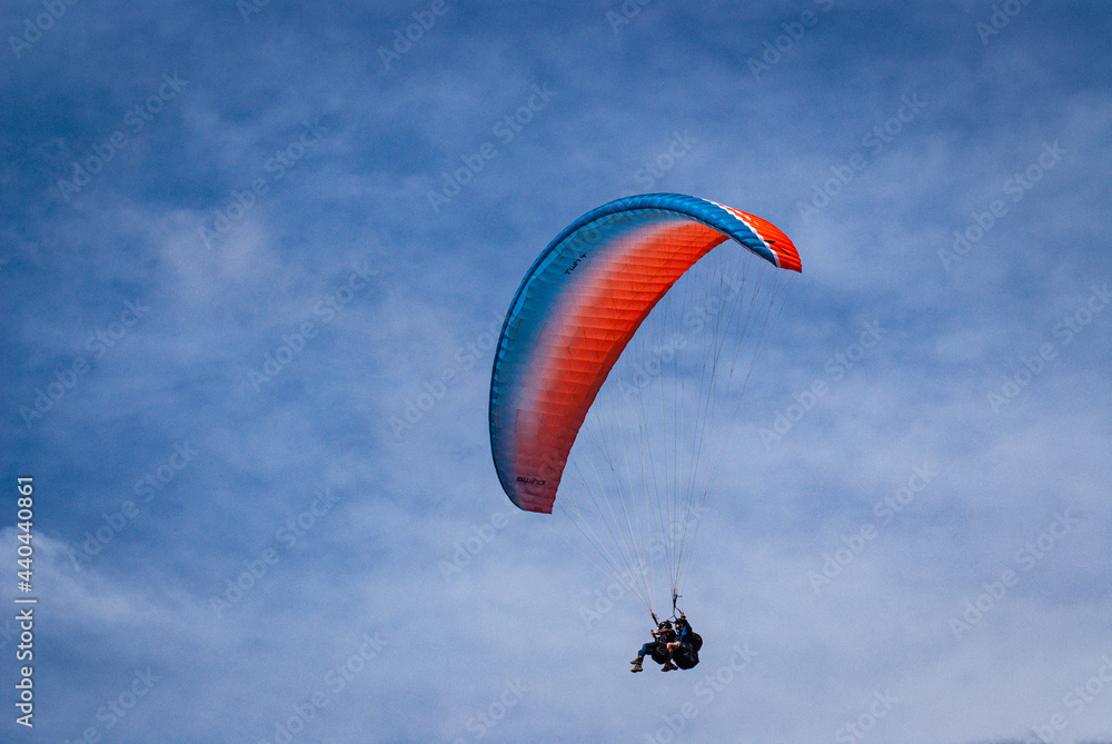 Paragliders in the state of Minas Gerais, Brazil Paragliders in the state of Minas Gerais, Brazil