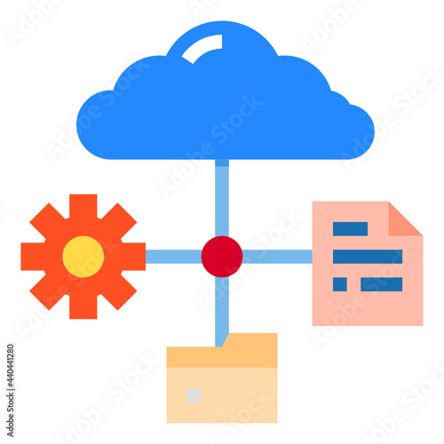 storage flat icon