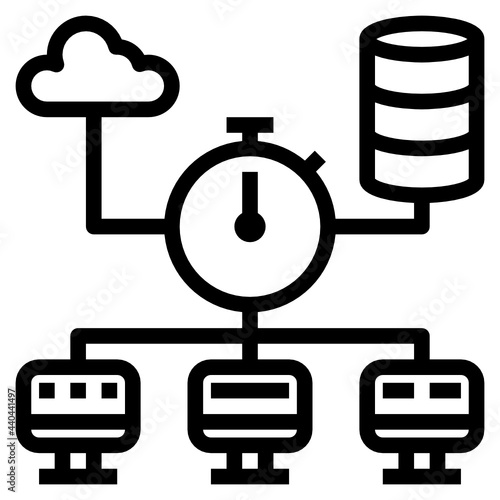 data line icon