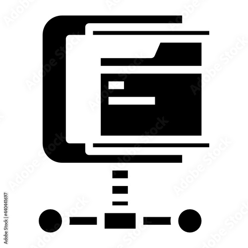Compress glyph icon