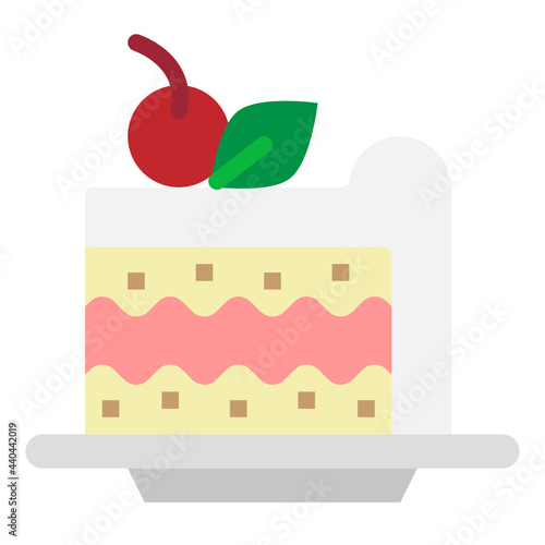 dessert flat icon