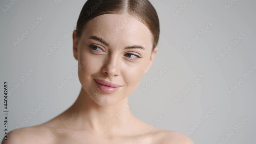 Beauty woman face healthy skin natural make up healthy beautiful female Beauty woman face healthy skin natural make up healthy beautiful female