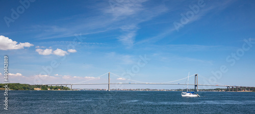 Lillebælts bridge between Fredericia and Middelfart in ,Denmark,scandinavia,Europe