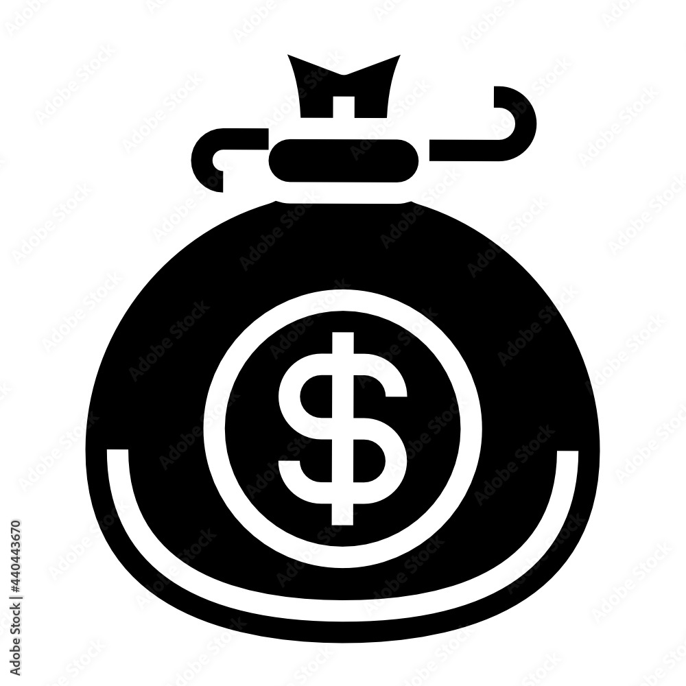 money glyph icon money glyph icon