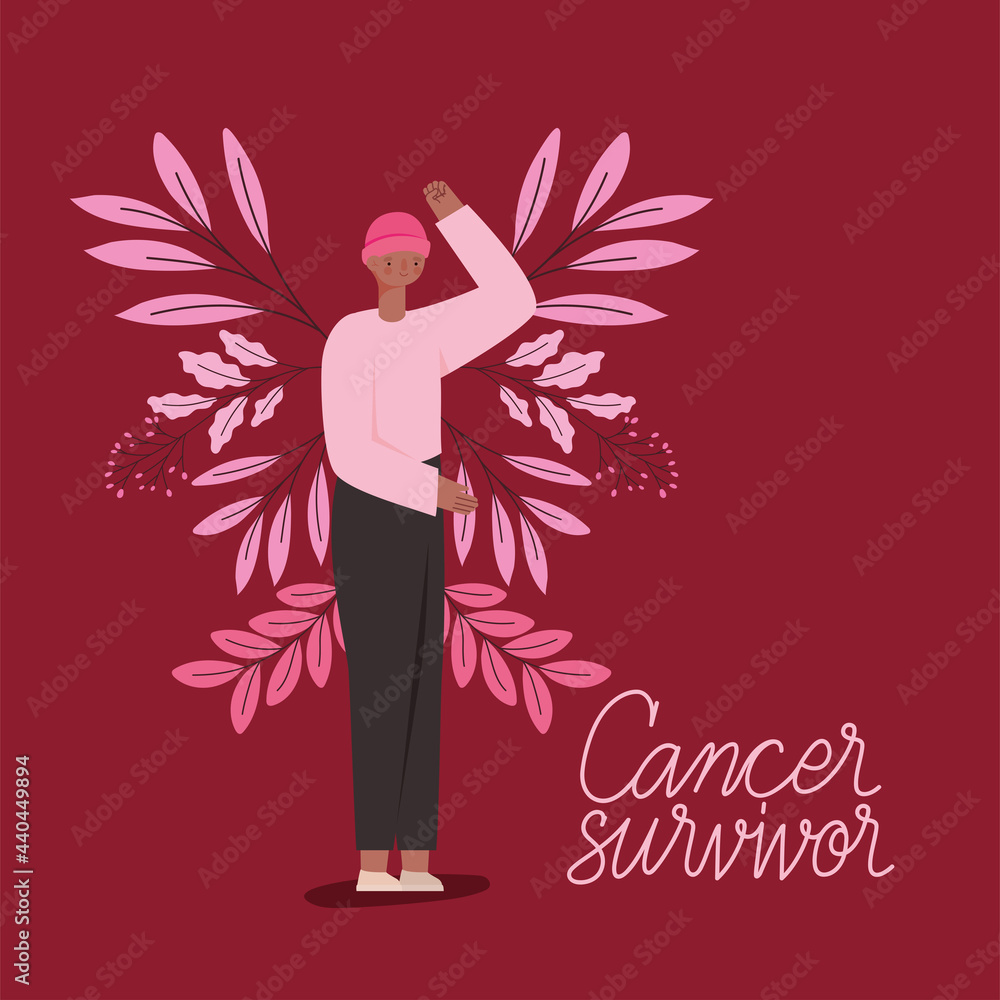 Fototapeta premium cancer breast survivor cartel