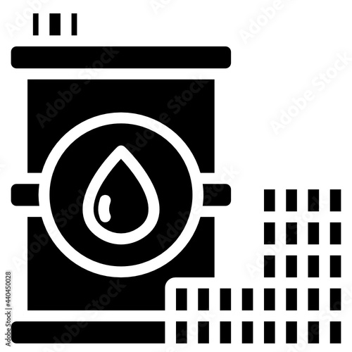 Oil Barrel Icon