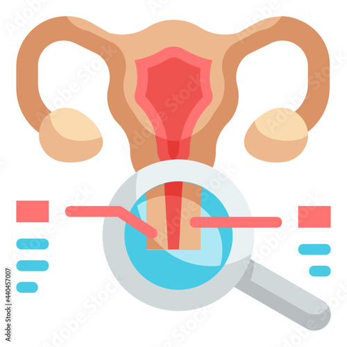 cervical flat icon