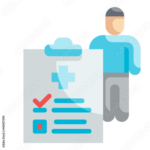 health flat icon