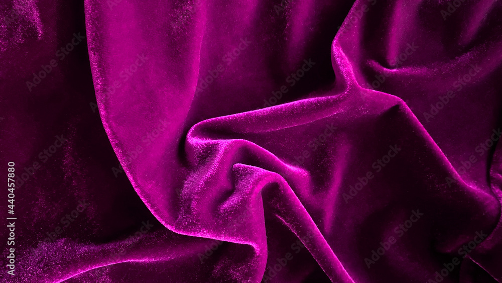 Macro Shot of Purple Fabric Texture · Free Stock Photo