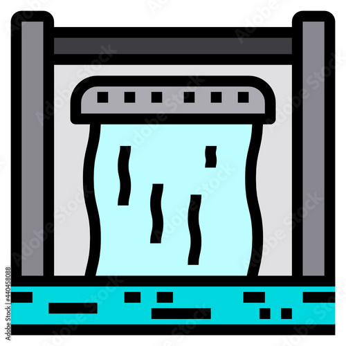 dam line icon