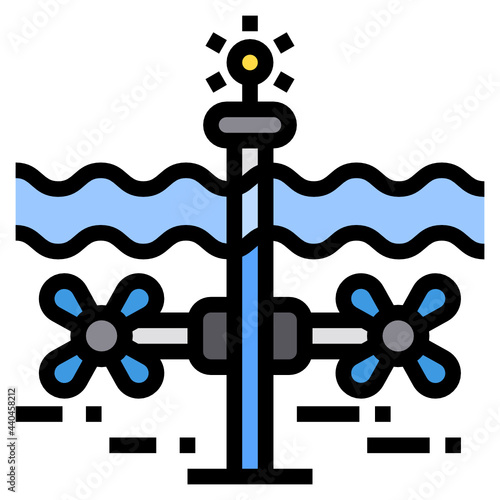 tidal line icon