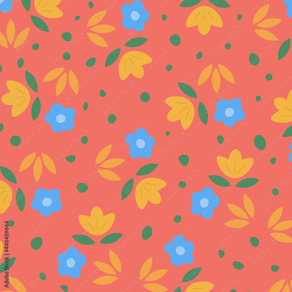 Abstract flower pattern background. Vector. Abstract flower pattern background. Vector.