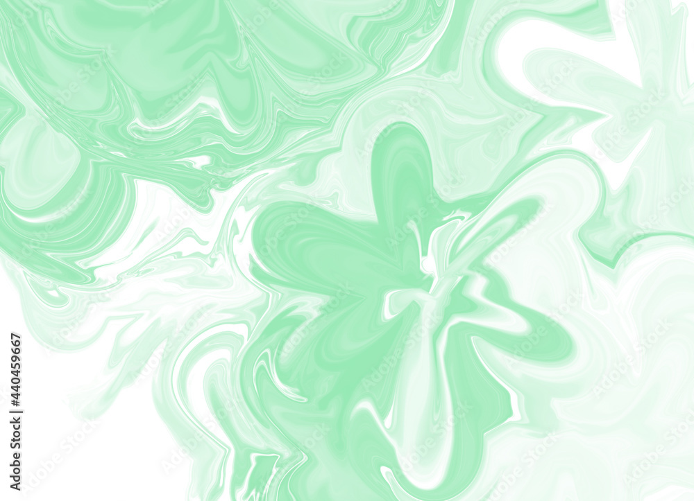 Fototapeta premium Watercolor abstraction on white background