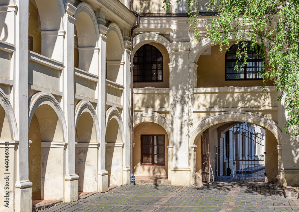 Vilnius courtyard