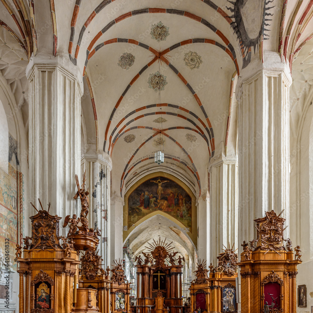 Vilnius church interior