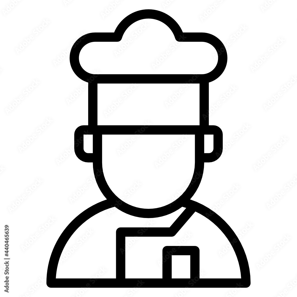 cook line icon cook line icon