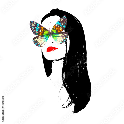 Contemporary art fashion wo...