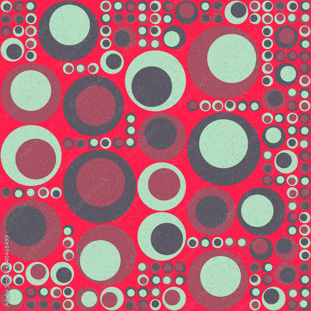 Abstract Geometric Pattern generative computational art illustration