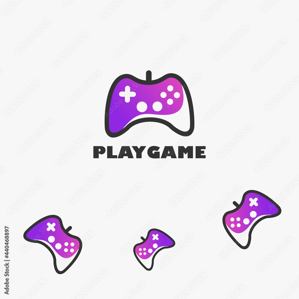 Gaming logo template