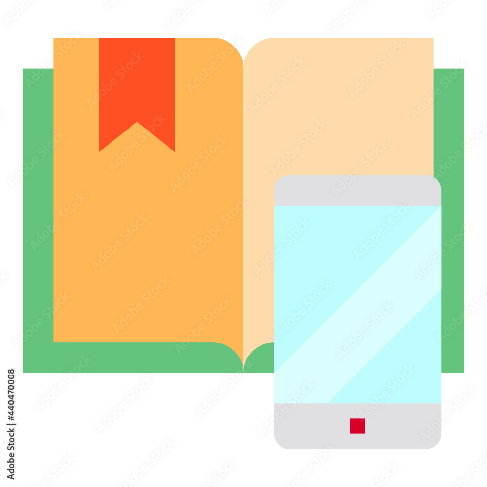 Book flat icon