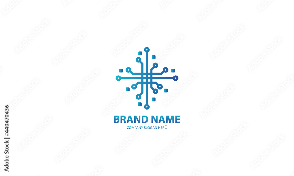 Network logo and icon Network logo and icon