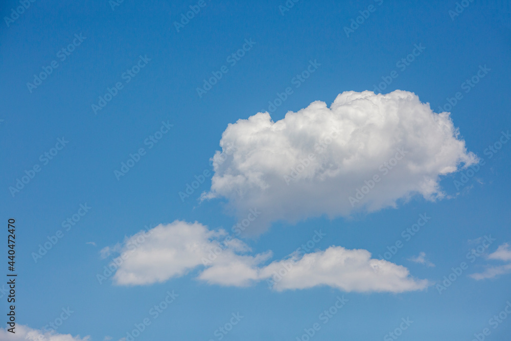 Blue sky with white clouds Blue sky with white clouds