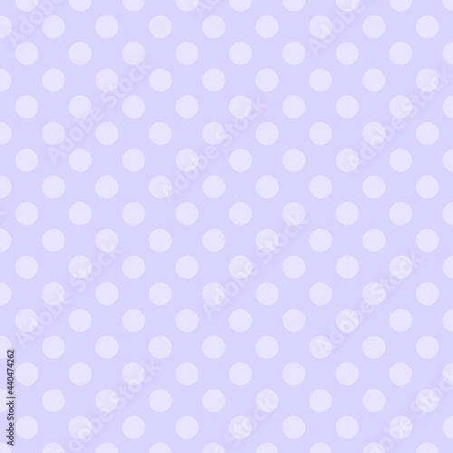 Polka dot pattern. Simple polka dots are repeated. Suitable design as a background, wrapping paper, packaging and more.Regular filled circles as a seamless texture.