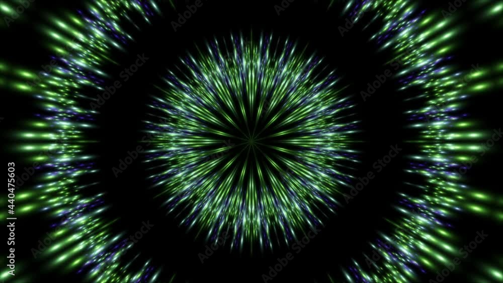 flashing green light and particles on black background, loop flashing green light and particles on black background, loop