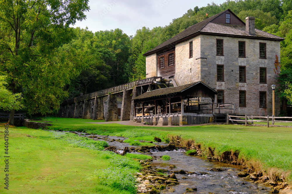 The mill at Springmill State Park in Indiana The mill at Springmill State Park in Indiana